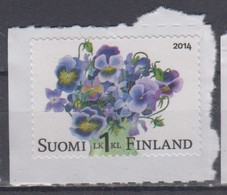 FINLAND 2014 BUNCH OF VIOLAS FLOWER - Unused Stamps