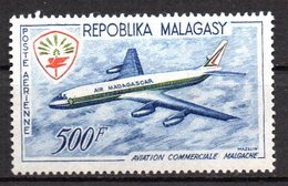 Col15 Madagascar 1963 PA Avion N° 88  Neuf X MH Cote : 11,00€ - Madagaskar (1960-...)