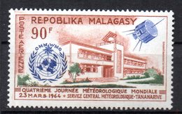 Col15 Madagascar 1964 PA Météorologie N° 95  Neuf X MH Cote : 2,50€ - Madagascar (1960-...)