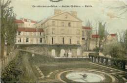 78 - CARRIERES SUR SEINE - Ancien Chateau - Mairie - Toilée Couleur - Carrières-sur-Seine