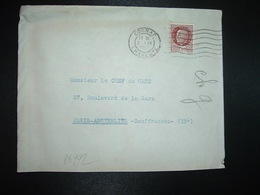 LETTRE TP PETAIN 1F50 OBL.MEC.2 IX 1942 COGNAC CHARENTE (16) J & F MARTELL - Altri & Non Classificati