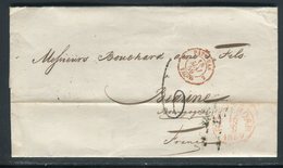 Pays Bas - Lettre ( Avec Texte ) De Rotterdam Pour La France En 1859 - Prix Fixe - Réf JJ 156 - Briefe U. Dokumente