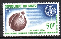 Col15 Niger 1964 Météorologie PA N° 41  Neuf X MH Cote : 1,60€ - Niger (1960-...)