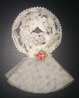 COIFFE BONNET De POUPEE  VINTAGE - DENTELLE FOLKLORE - Otros & Sin Clasificación