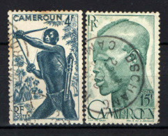 CAMERUN - 1946 - INDIGENI DEL CAMERUN - USATI - Used Stamps