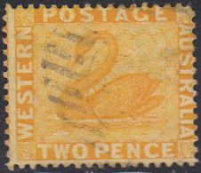 Western Australia 1882 Used Sc 50 2p Swan - Oblitérés