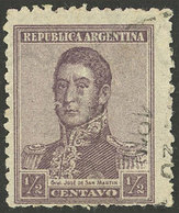 ARGENTINA: GJ.479, ½c. San Martín, Wheatley Bond Wmk, Used, VF Quality - Sonstige & Ohne Zuordnung