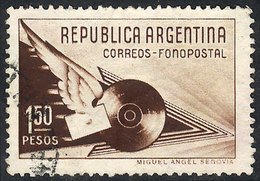 ARGENTINA: GJ.838, 1.50P. Fonopost, Used, VF Quality - Autres & Non Classés