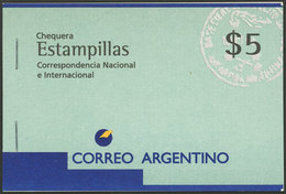 ARGENTINA: GJ.Booklet 2703, Logo Of Correo Argentino, Booklet Of $5, VF - Altri & Non Classificati