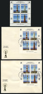 ARGENTINA: GJ.HB 102, Lighthouses I, Souvenir Sheet Mint + Used On First Day Cover And Card, VF Quality - Blocchi & Foglietti