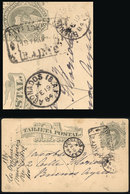 ARGENTINA: 4c. Postal Card Sent To Buenos Aires On 19/FE/1884, Written In RANCHOS (Buenos Aires), With Interesting Recta - Cartas & Documentos