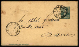 ARGENTINA: Postal Card Sent From "ARRECIFES" (Buenos Aires) To Buenos Aires City On 27/FE/1897, VF Quality" - Cartas & Documentos