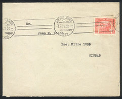 ARGENTINA: Cover Used In Buenos Aires On 9/NO/1929, Franked With 5c. Discovery Of America (GJ.568) ALONE, VF Quality - Cartas & Documentos