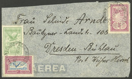 ARGENTINA: Airmail Cover (cut With Missing Flap) Sent From Buenos Aires To Dresden (Germany) On 22/JUL/1933, Franked Wit - Covers & Documents