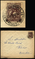 ARGENTINA: Cover Sent From MARÍA TERESA (Santa Fe) To Buenos Aires On 22/FE/1944, VF Quality - Lettres & Documents