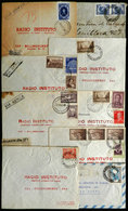 ARGENTINA: 9 Covers Mailed Betweeen 1951/1970 From Various Towns Of The Province Of CHUBUT To Buenos Aires, Varied Rates - Cartas & Documentos