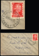 ARGENTINA: Cover Posted From CACHARÍ (Buenos Aires) On 20/OC/1953, VF Quality - Storia Postale