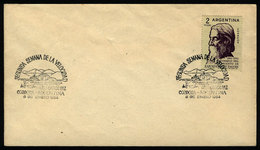 ARGENTINA: Envelope With Special Postmark For "2nd Speed Week", Villa Carlos Paz JA/1954 (topic CARS, Racing)." - Cartas & Documentos