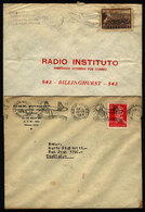 ARGENTINA: 2 Covers Mailed In 1955 And 1959, With Slogan Cancels Topic Airplanes, Aviation, Aeronautics, VF Quality - Cartas & Documentos