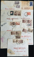 ARGENTINA: 9 Covers Mailed Betweeen 1958/1969 From Various Towns Of The Province Of SANTA CRUZ To Buenos Aires, Varied R - Covers & Documents