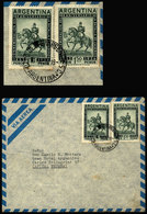 ARGENTINA: Airmail Cover Sent From "CABO DE LAS VIRGENES" (Santa Cruz) To Buenos Aires In JA/1958, VF Quality" - Cartas & Documentos