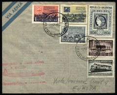 ARGENTINA: Cover Flown On 1st Flight To Europe By Jet Airplanes On 19/MAY/1959 By Aerolineas Argentinas. - Cartas & Documentos