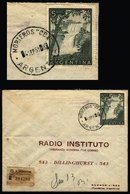 ARGENTINA: Cover Sent From MORTEROS (Córdoba) To Buenos Aires On 4/SE/1959, Franked With $5 Iguazú Falls, VF Quality - Cartas & Documentos