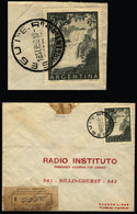ARGENTINA: Registered Cover Sent From SEGUI (Entre Rios) To Buenos Aires On 18/SE/1959, Franked With $5 Iguzú Falls - Cartas & Documentos