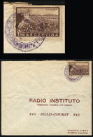 ARGENTINA: Cover Mailed On 25/SE/1959, With Blue Cancel Of VILLA NUMANCIA, To Buenos Aires - Cartas & Documentos
