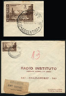 ARGENTINA: Registered Cover Sent From Godoy Cruz (Mendoza) To Buenos Aires On 8/OC/1959, Cancelled "DEPENDENCIA N.º13",  - Cartas & Documentos