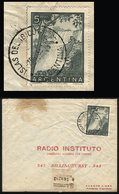 ARGENTINA: Registered Cover With Postmark Of "ISLAS DEL IBICUY" (Entre Rios) Sent To Buenos Aires On 20/OC/1959, Franked - Cartas & Documentos