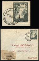 ARGENTINA: Registered Cover Sent From LAS VARILLAS (Córdoba) To Buenos Aires On 6/NO/1959, Franked With $5 Iguazú Falls, - Lettres & Documents