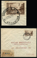 ARGENTINA: Cover Sent From CHOVET (Santa Fe) To Buenos Aires On 4/DE/1959, VF Quality - Cartas & Documentos