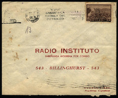 ARGENTINA: Cover Used In Buenos Aires On 7/DE/1959, With Slogan Cancel "YPF - Winning The Battle For Petroleum" (topics: - Cartas & Documentos