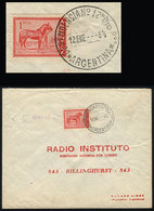 ARGENTINA: Cover Sent From RODEO DEL MEDIO (Mendoza) To Buenos Aires In Circa 1960, Cancelled "DEPENDENCIA Nº12 Dto 8º", - Cartas & Documentos