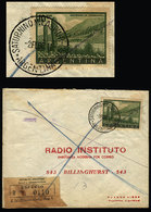 ARGENTINA: Express Cover Sent From SATURNINO M. LASPIUR (Córdoba) To Buenos Aires On 2/FE/1960, Franked With 10P. Humahu - Cartas & Documentos