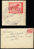 ARGENTINA: Cover With Violet Postmark Of "VILLA BARCELO" (B.Aires) To Buenos Aires On 10/FE/1960, VF Quality" - Covers & Documents