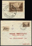 ARGENTINA: Registered Cover Sent From JOBSON (Santa Fe) To Buenos Aires On 23/FE/1960. - Covers & Documents