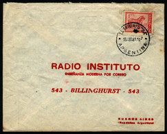 ARGENTINA: Cover Sent From "EL TRIUNFO" (Buenos Aires) To Buenos Aires City On 13/AP/1960." - Covers & Documents