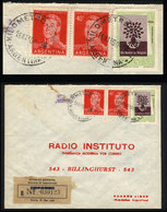 ARGENTINA: Registered Cover With Postmark Of "KILOMETRO 656" (San Luis) Sent To Buenos Aires On 16/MAY/1960, VF Quality" - Brieven En Documenten