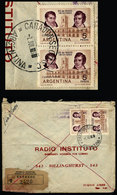 ARGENTINA: Express Airmail Cover With Postmark Of "CAÑADON SECO" (Santa Cruz) Sent To Buenos Aires On 7/JUL/1960" - Brieven En Documenten