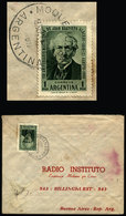 ARGENTINA: Cover With Postmark Of "MOQUEHUA" (Buenos Aires) Sent To Buenos Aires In SE/1960" - Storia Postale