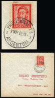 ARGENTINA: Cover Sent From Arroyo Seco (Santa Fe) To Buenos Aires On 21/MAY/1962, Cancelled "PROVISIONAL 13", VF Quality - Storia Postale