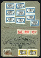 ARGENTINA: Registered Cover, Opened On 3 Sides For Display, Sent From 12 DE OCTUBRE (B.Aires) To Buenos Aires In JUL/197 - Covers & Documents