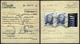 ARGENTINA: Postal Money Order Sent On 14/SE/1982 To Lomas De Aguirre With Postmark Of "CAPITAN SARMIENTO" (Buenos Aires) - Cartas & Documentos