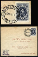 ARGENTINA: Cover Sent From COLONIA SAN BARTOLOMÉ (Córdoba) To Buenos Aires On 24/JUN/1989 - Covers & Documents