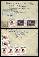 ARGENTINA: Cover Sent From "VIZCACHERAL" (Santiago Del Estero) To Buenos Aires On 5/JUL/1989, With INFLA Postage Of A135 - Cartas & Documentos