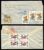 ARGENTINA: Cover Sent From "SANTOS LUGARES" (Santiago Del Estero) To Buenos Aires In NO/1989, With INFLA Postage Of A380 - Brieven En Documenten