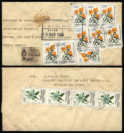 ARGENTINA: Registered Cover Sent To Buenos Aires In MAR/1990 With Postmark Of "ESTAF. SAN FELIX" (Santiago Del Estero),  - Lettres & Documents