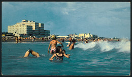 ARGENTINA: Old Unused PC With View Of MONTE HERMOSO And People In The Sea, Ed. Edicolor, Fine Quality - Argentinië